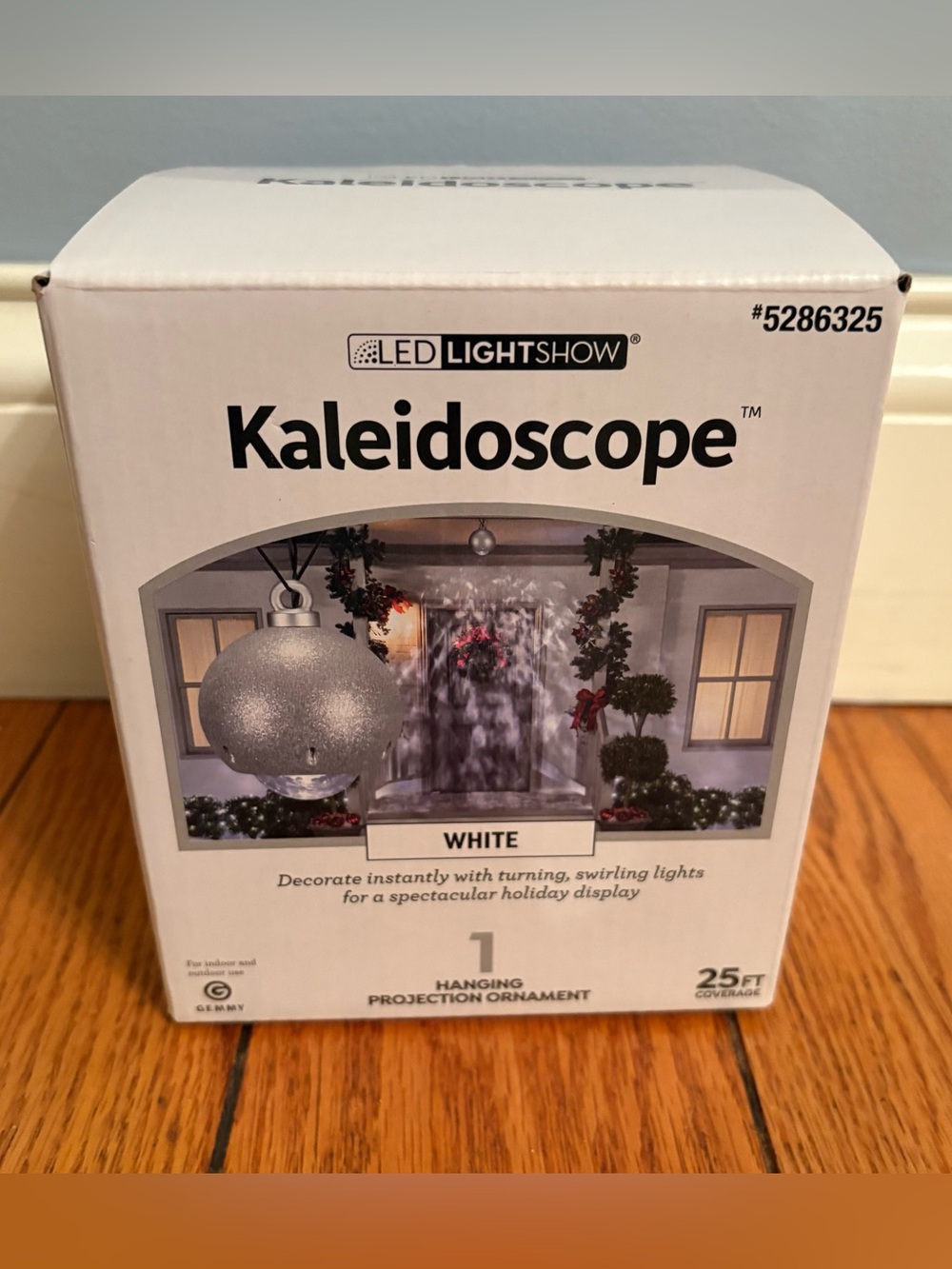 Gemmy LED LightShow Kaleidoscope Hanging Projection 25ft Christmas & Halloween